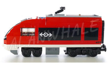 763pcs City Remote Control Motorized Passenger Train Locomotive 28032 Model Building Blocks Assemble Toy Compatible With LegoING