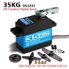 1X35kg /25kg high torque Coreless motor servo DS3235 and DS3225 StainlessSG waterproof digital servo for Robotic DIY,RC car