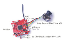 Crazybee F3 Flight Controller integrated OSD Current Meter 4 IN 1 5A 1S Blheli_S ESC for Frsky/Flysky Receiver for BWhoop Drone