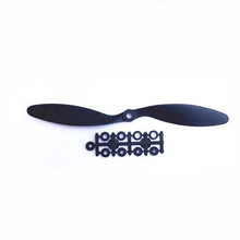 10pcs/lot 1147 1080 1047 9047 8060 7040 Black propeller 2 blade paddle slow props for fixed wings RC airplane