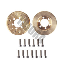 INJORA 2PCS Brass 63g Internal Counterweight for 1.9 2.2 inch Wheel Rims Axial SCX10 90046 D90 TF2 Traxxas TRX4