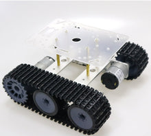 RC Metal Robot Tank Chassis mini TP100 Crawler Caterpillar Tracked Vehicle with Plastic Track for Arduino diy educational kit