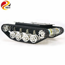 TS100 Shock Absorber Metal Robot Tank Car Kit Chassis for Arduino uno r3 raspberry tracked crawler caterpillar suspension system