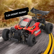 Wltoys A202 remote control car 1:24 electric 4wd remote control car 2.4G remote control desert off-road vehicle drift speed 35km