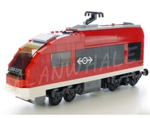 763pcs City Remote Control Motorized Passenger Train Locomotive 28032 Model Building Blocks Assemble Toy Compatible With LegoING