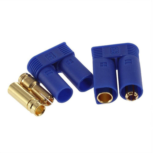 5set/lot EC3 3mm/EC5 5mm Male-Female Type Battery Connector Golden Battery Connector Bullet Plug