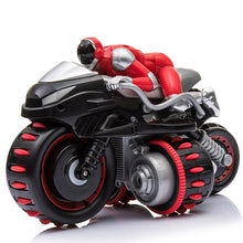 New 2.4G RC Motorcycle High Speed Drift Roll Stunt RC Motorbike Model Toys Remote Control Motor with Light Toy for Children Gift