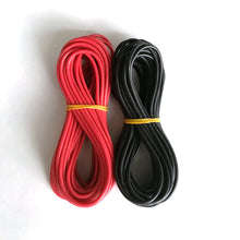 Hot sell 2x 3M 18 Gauge AWG 18# Silicone Rubber Wire Flexible Cable Red and Black color