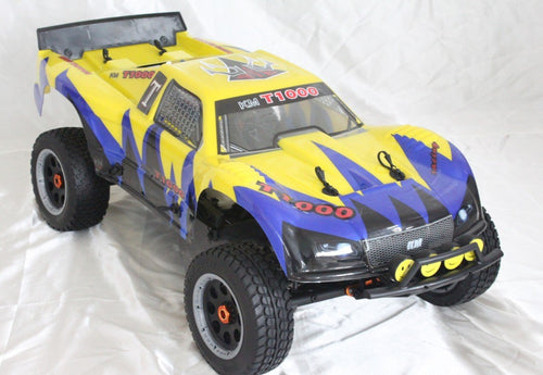 baja T1000 rc car gas with gt3b remote control