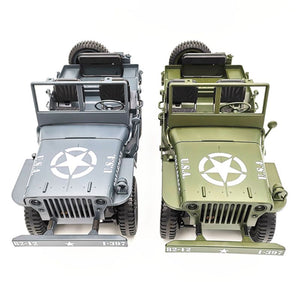 1:10 RC Car Q65 C606 2.4G 4WD Convertible Remote Control Off-Road Military Climbing Car Toy Kid Gift Light Jeep Four-Wheel Drive