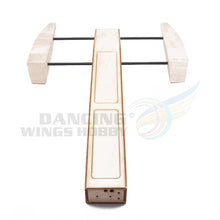 RC Speed Boat 495mm Wooden Sponson Outrigger Shrimp Racing Boat Model Building Kits Radio Remote Control Speedboat