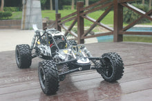 baja 5b 30.5cc with metal head metal rear shock brace all road wheels