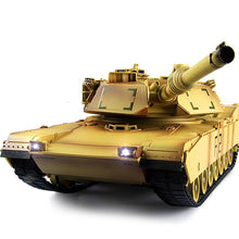RC Tank Infrared M1A2 Remote Control Tank 1/20 9CH 27Mhz Electrically Driven Toys RC Car Electronic games Military Model For Boy