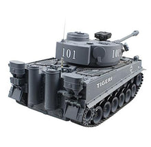 RC Tank German Tiger 101 Large Can Launch Bullet Military Tank 1:20 Over Size Simulation Tank Children's Toys Model Gifts