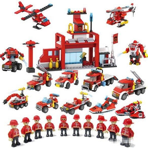 8 in 1 Cruiser Building Block Brick Army Military Ship Model Battle War Ship Navy Vessel Boat Toy Equipment Tech YH1273