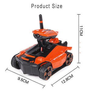 Smart RC Tank Phone App Controlled Wifi FPV HD Camera AR PVP Battle Electric Rover Robot Remote Control Toys for Children Boys