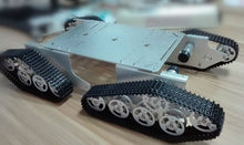 RC 4WD Metal Tank Chassis Large Load Tracked Vehicle Big Bearing Track Crawler Caterpillar DIY RC Toy Smart Car Chassis Robot