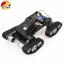 WiFi/Bluetooth/PS2 Control RC 4wd Robot Tank Chassis Kit with UNO R3 Board+ Motor Driver Board for Arduino DIY