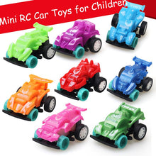 8 Colors Mini RC Car Radio Manual Remote Control Micro Racing Car Transparent Candy Colors Cars Toys For Children Baby Kids Gift