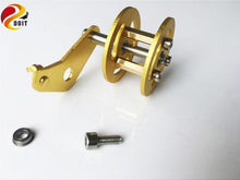 Original DOIT Shock Absorption Metal Bearing Wheel for Robot Tracked Tank Car Chassis Transmission Wheel with Suspension