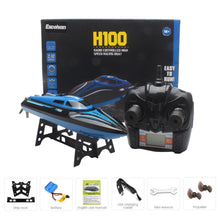 High Speed RC Boat 2.4GHZ 4 Channel 30km/h Radio Remote Control RC Racing Boat Plastic Electric Remote-Control Speedboat for Boy