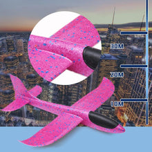 48cm Hand Throw Rc Airplane Rose Red Epp Foam Outdoor Launch Glider Flexible Plane Kids Toy Free Fly Rc Airplane Model