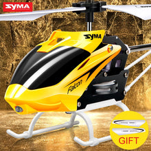 SYMA 2CH W25 electric Indoor Mini RC Aircraft remote control helicopter shatterproof Flying toys model 100% Original