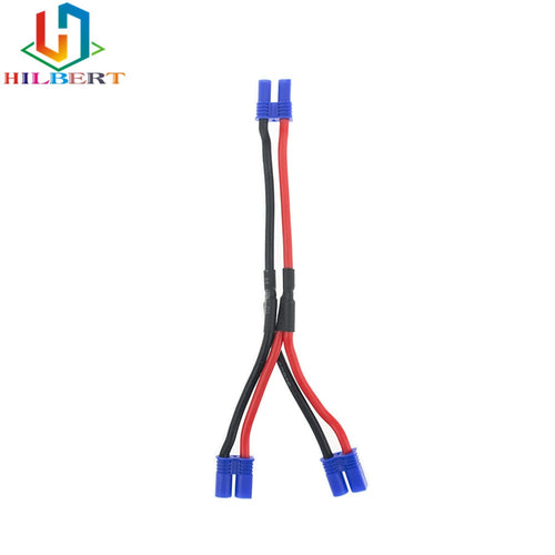 1pcs Hubsan X4 H501S RC Quadcopter Spare Parts EC2 Plug Battery Parallel Cable For RC Camera Drone Accessories