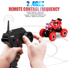 KEDIOR RC Car 4WD Remote Control Car Rock Climbing Car 4x4 Double Motors Off-Road Vehicle Bigfoot Toys for Boys Children