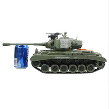 RC Tank US M26 15 Channel 1/20 Pershing Snow Leopard Main Battle Tank Model With Shoot Bullet Hobby Toys