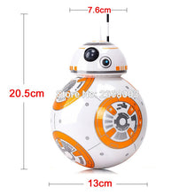 Upgrade BB-8 Ball 20.5cm Star Wars RC Droid Robot 2.4G Remote Control BB8 Intelligent With Sound Robot Toy For Kids Model Action