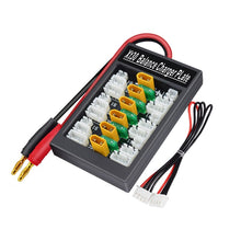 Lipo Charger Adaptor Board Plate 1S-3S XT30 Plug Parallel for 1S 2S 3S LiPo Batteries Compatible with 6pcs XT30 to JST Cable