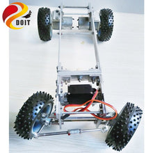 Metal Chassis Frame, Steering Engine Steering Robot Car Chassis , Obstacle Avoidance , Velocity ,Universal Wheel
