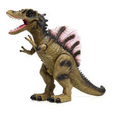 RC Dinosaur Remote Control Sounds Dinobot Electric Walking Animals Toy Music LED Light Spray Toys for Kids Children