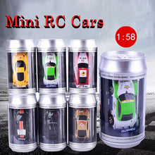 2019 Remote Control Car 20KM/H Coke Can Mini RC Car Radio Remote Control Micro Racing Car 4WD Cars RC Models Toys for Kids Gifts