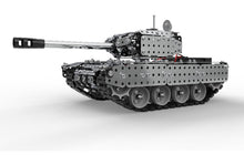 New RC Stainless Steel Assembly Remote Control Tank Kit RC Military Tank Set Bricks Compatible With Model Building Blocks