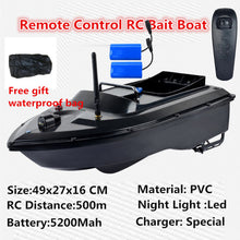 500m RC Distance 180mins RC Fishing Bait Boat T008 Automatic correction route RC Fish Boat With Free Waterproof Bag VS 2011-5 TO