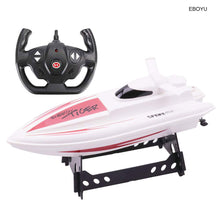 EBOYU 301 High Speed RC Boat Remote Control Race Boat 4 Channels for Pools, Lakes and Outdoor Adventure (Only Works In Water)
