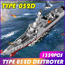 1359pcs Xingbao Military Army the Missile Destroyer Battle War Ship Building Blocks Bricks Weapons Warship Children Toys