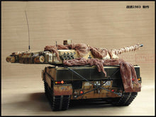 KNL HOBBY Heng Long, 1: 16RC Leopard 2 tank model remote control two foundry heavy coating of paint to do the old