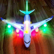 Toy Electric Airplane Child Toy Musical Toys Moving Flashing Lights Sounds Toy for Children Christmas Gifts