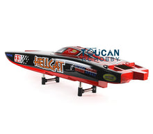 KIT E51 Fiber Glass 1.3M Well-painted Boat Hull only for Advanced Player Red TH02672