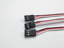 10pcs 100mm 150MM 200MM 300MM Servo extension cord Male to Male for JR Plug Servo Extension Lead Wire Cable 10cm