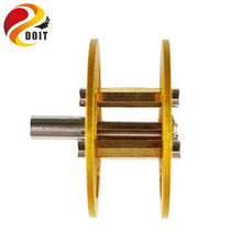 DOIT Aluminum Alloy All-metal Caterpillar Bearing Wheels Roller Tank Bear Tyre Tire Track Crawler Caterpillar Chassis Toy parts