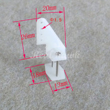 10 Sets/lot With Screws Pin Horns 18x26 4hole L18xW13xH26 RC Airplanes Parts Electric Planes Foam Aeromodelling free shipping