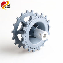 New Plastic Driving Wheel with Coupling Inner Size 4mm, 5mm, 6mm for Tank Chassis Crawler DOIT