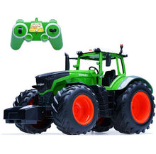 RC Truck Farmer car Tractor 2.4G Remote Control Trailer Dump/Rake 1:16 High Simulation Scale Construction Vehicle Children Toy