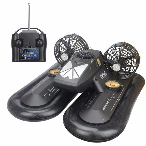RC Boat Hovership 1:8 Scales Model 6CH Hovercraft Boat in water or on land Simulation hovercraft model electronic Toys For Kids