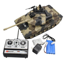 RC Tank Tactical Vehicle Main Battle Military 15 CH 1/20 Recoil Effect Tank with Shoot bullets Model Electronic Hobby Toys