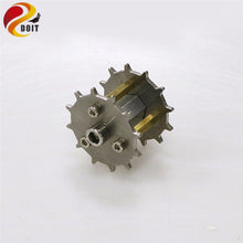 2pcs/lot 4/5/6mm Stainless Steel Metal Driving Driver Wheel Track Wheel Parts for Robot Tank Chassis DIY RC Toy Parts